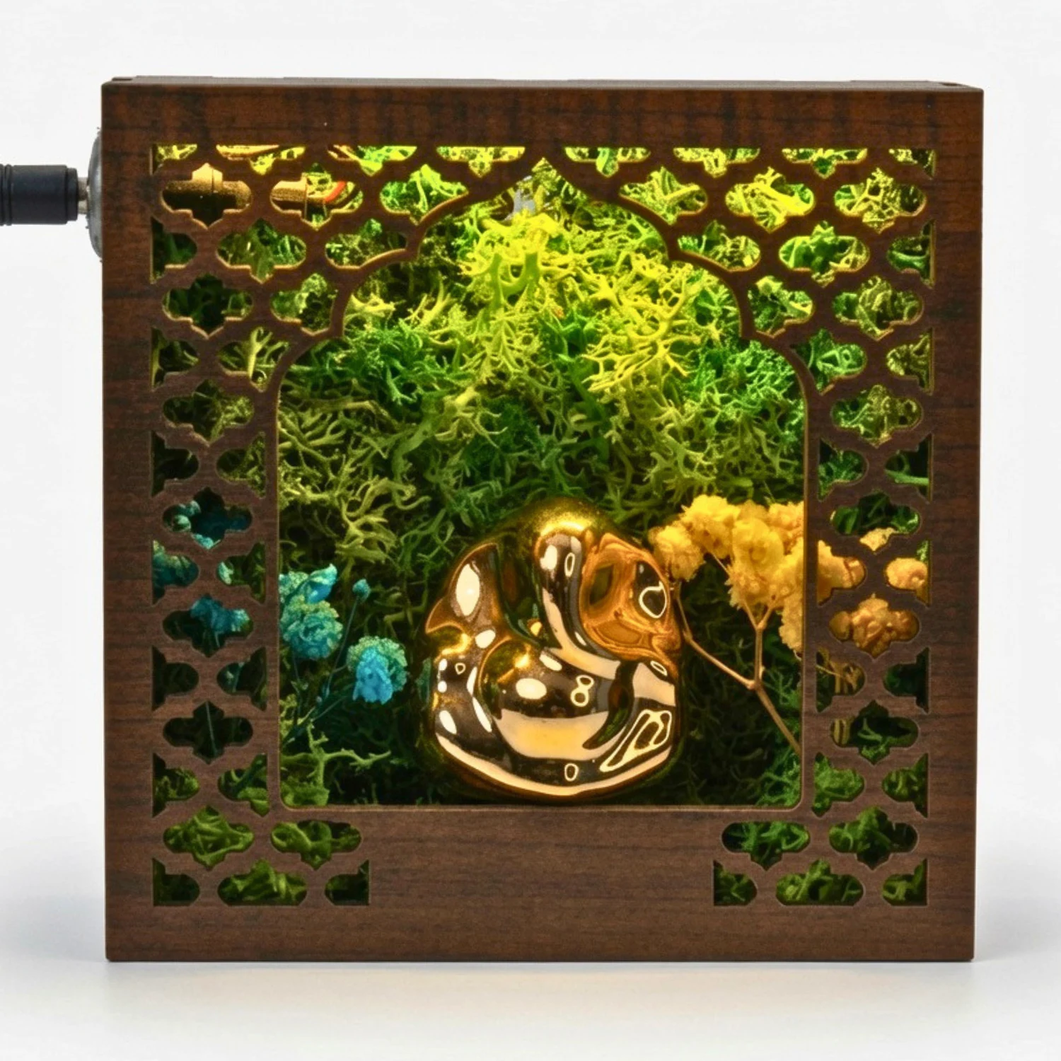 Exact Fnamah55(L)-Ganesh 5-inch ceramic Ganesha photograph