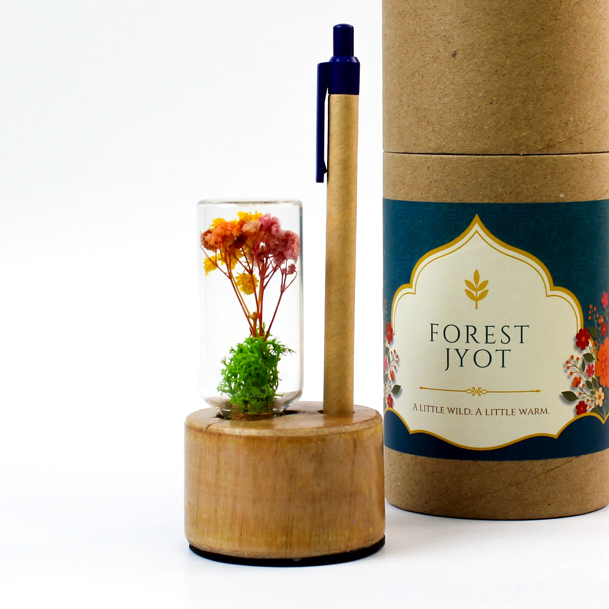 Exact Fstump03-D photograph: Forest Stump Festive Pen Set
