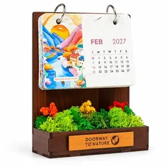 Forest Garden desk calendar