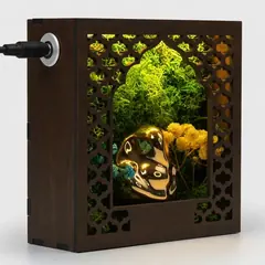 Forest Namah Ganesha with a light