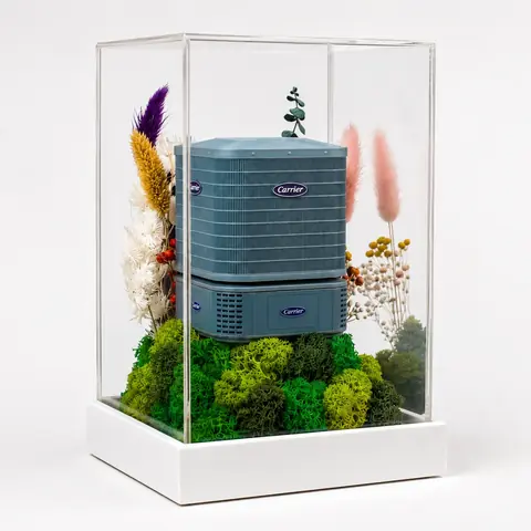 Forest Terrarium Around Your Object, 9 × 5 in