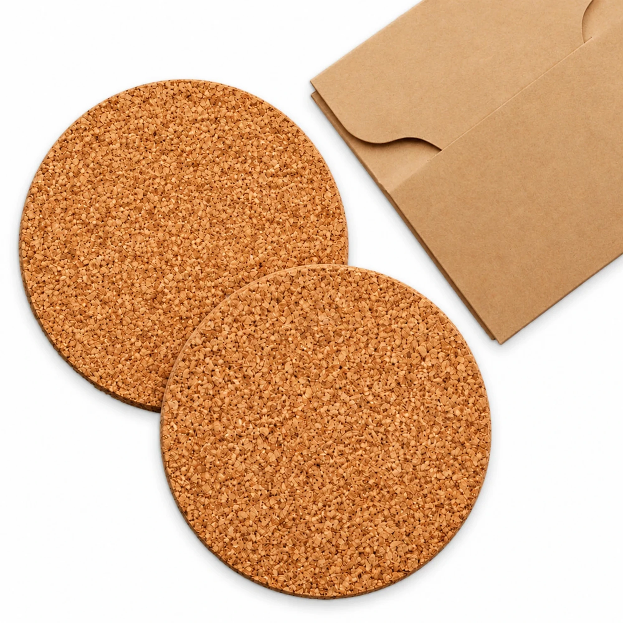 Cork Coasters, Set of 2