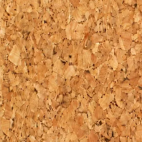 Close-up of cork grain