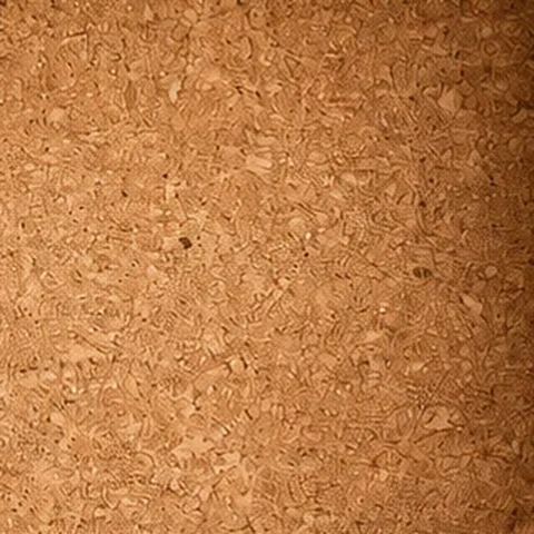 The grain of cork, close up
