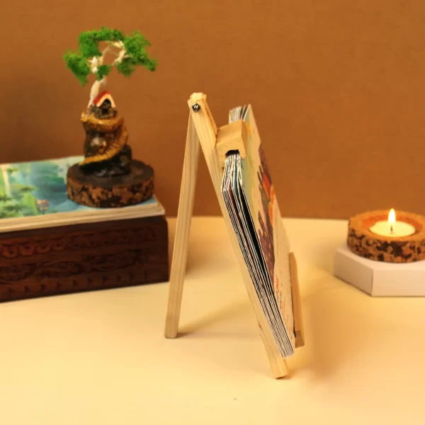 bioQ Plantable Desktop Calendar with Wooden A-Stand | 7"x5" Eco-Friendly Calendar | 13 Seed Paper Flaps | Stunning Designs | BG62 - Image 10