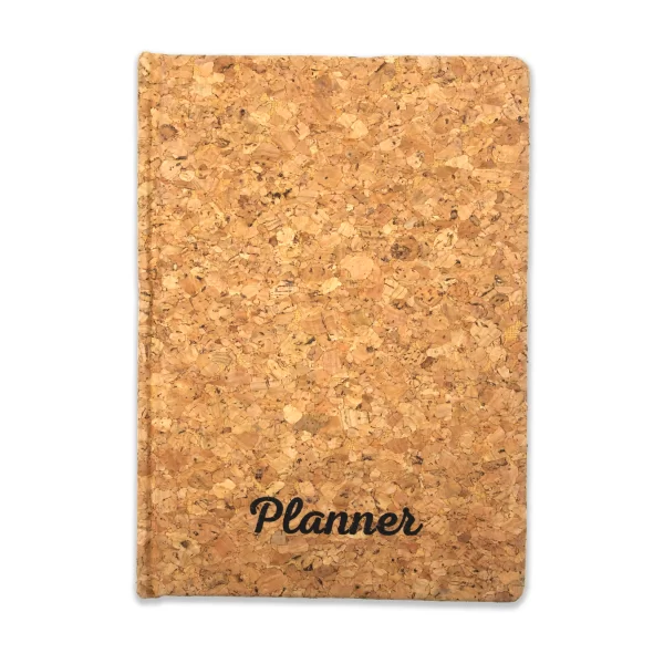 bioQ Cork Planner Cum Journal | A5 Size | 192 Pages | BJ24 (Cork) | Eco-Friendly Notebook with Elegant Cork Cover | Sustainable Stationery - Image 4