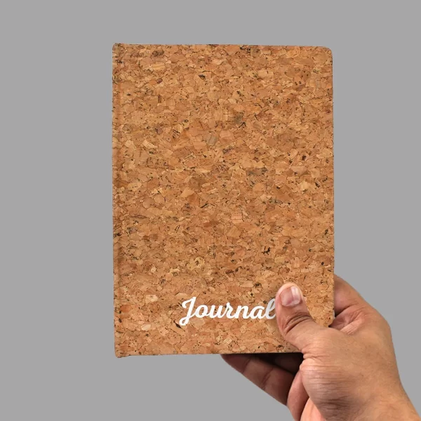 bioQ Cork Planner Cum Journal | A5 Size | 192 Pages | BJ24 (Cork) | Eco-Friendly Notebook with Elegant Cork Cover | Sustainable Stationery